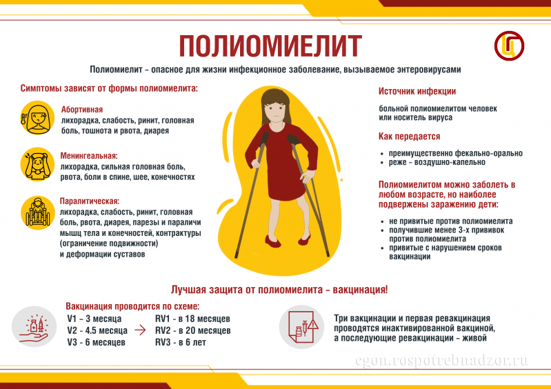 24 октября– Всемирный день борьбы с полиомиелитом