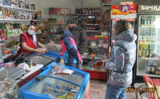 В Онгудайском районе продолжается контроль соблюдения противоэпидемического режима