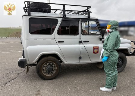 В Международном автомобильном пункте пропуска «Ташанта» прошло тренировочное учение по локализации и ликвидации завозного случая холеры